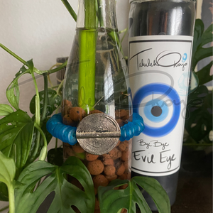 Bottle Bottle Tree Bracelets - T.O. Turquoise with Large Metal Baule Sun