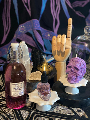 Divine - Purple Skull Candle Kit