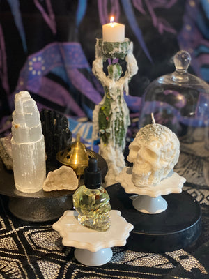 Purify - White Skull Candle Kit