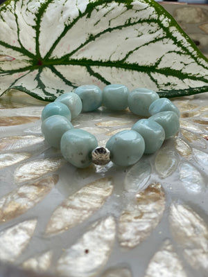 Omi Okun - Amazonite Chunky Stacker