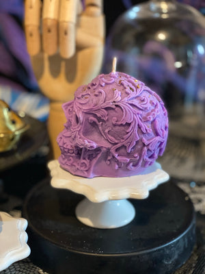 Divine - Purple Skull Candle Kit