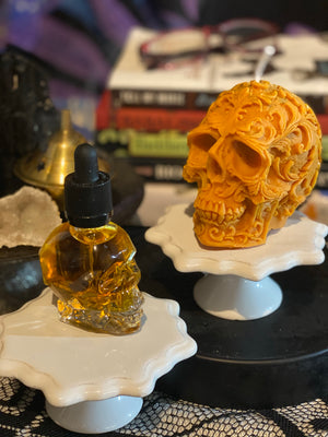 Know - Orange Skull Candle Kit