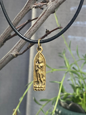 Gilded Apsara Protection Amulet
